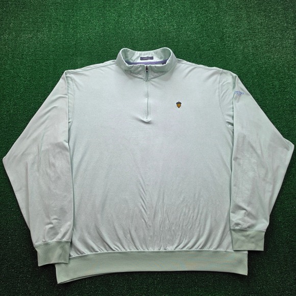 turtleson Other - Turtleson Pullover Mens 2XL Seafoam Green Spanish Oaks Golf‎ Club Sweatshirt